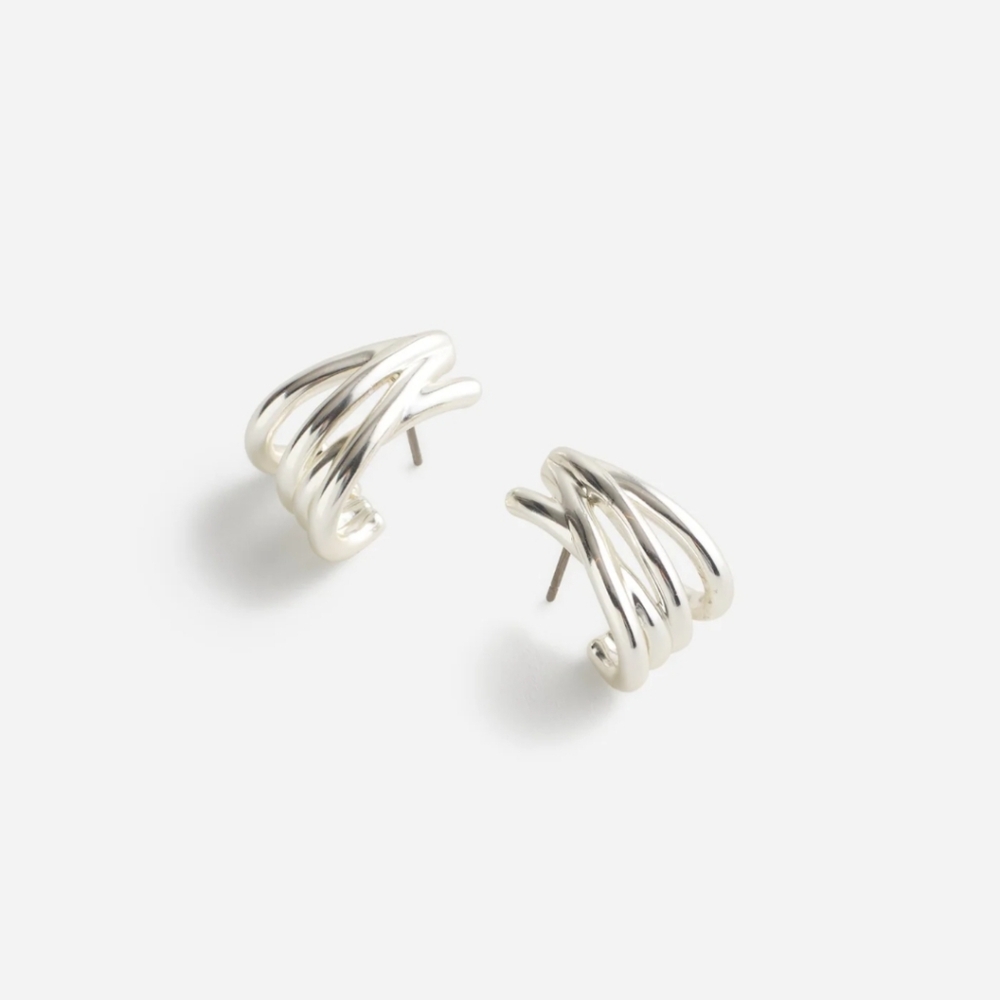 NWT Madewell Silver Earrings